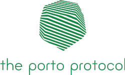 The Porto Protocol Logo in kelly green