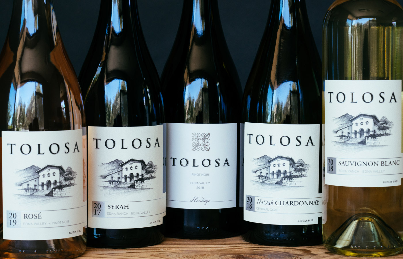 Tolosa Wine Lineup