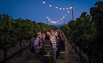 Winemaker Dinner Under the Full Moon