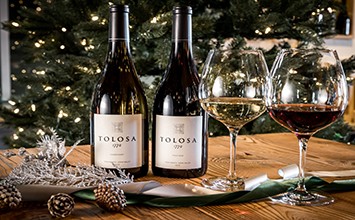 Decanter in December Holiday Dinner