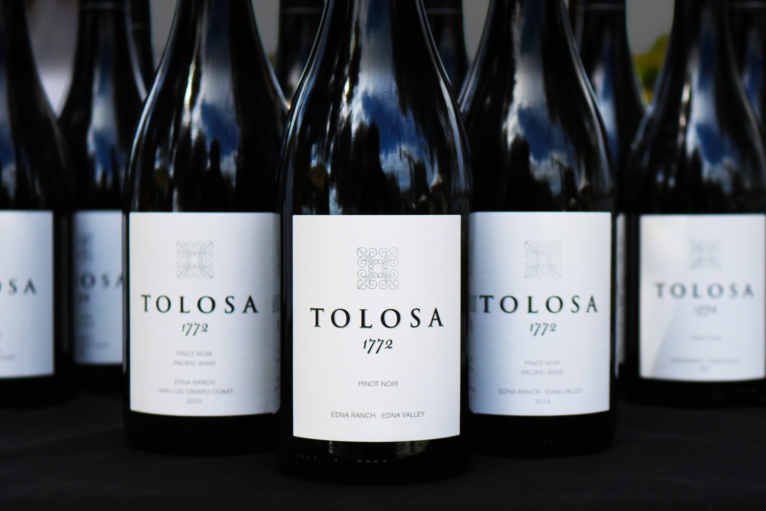 Image of Tolosa wine bottles