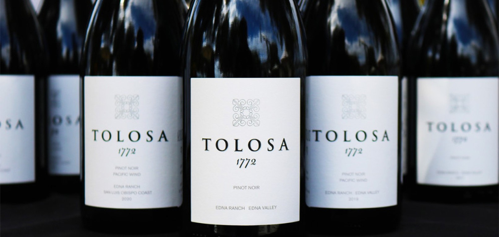 Image of Tolosa wine bottles