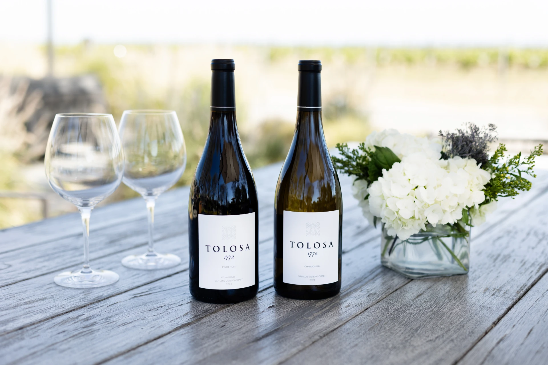 Bottles of Signature Ava wines